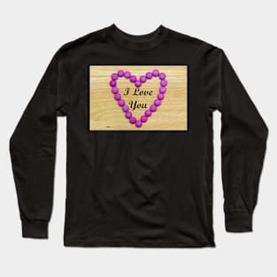 Candy Heart - I Love You Long Sleeve T-Shirt